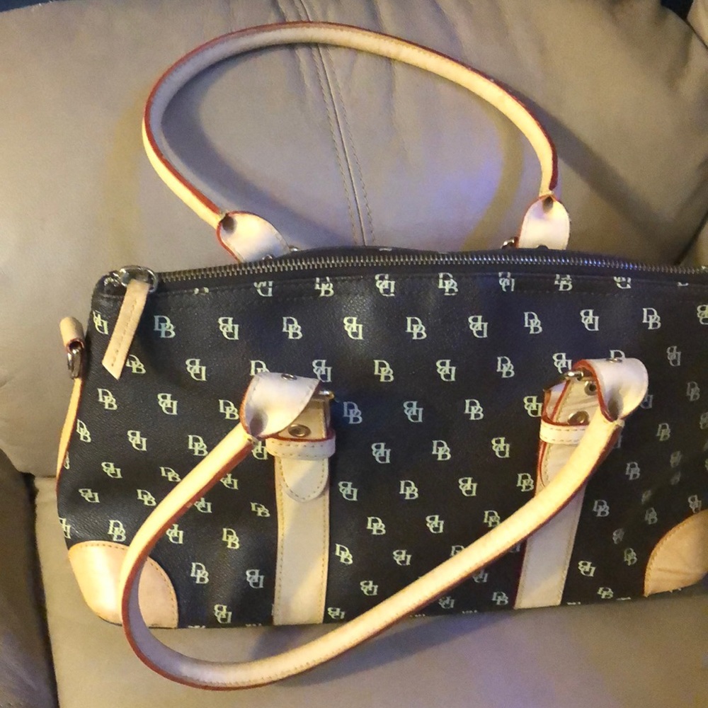 Signature mini satchel bag